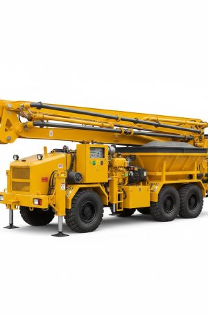 Pompe à béton automotrice