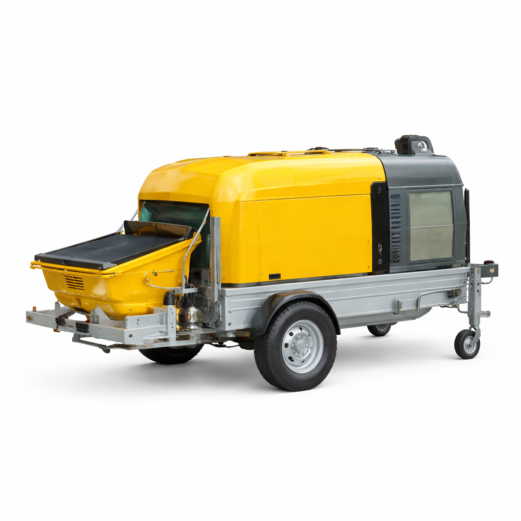 Pompe à béton portative