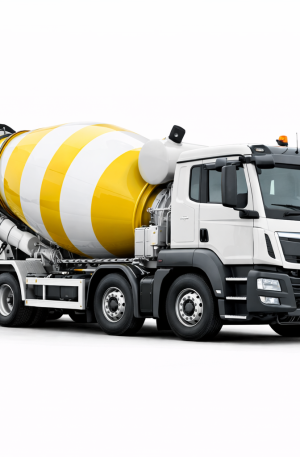 Camion malaxeur béton