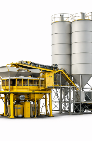 Centrale à béton compacte