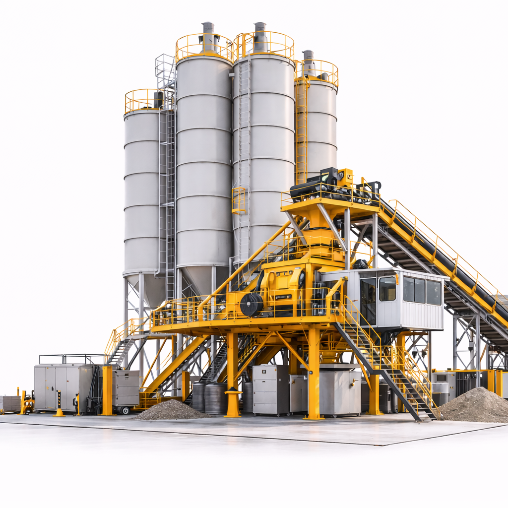 Centrale à béton neuve