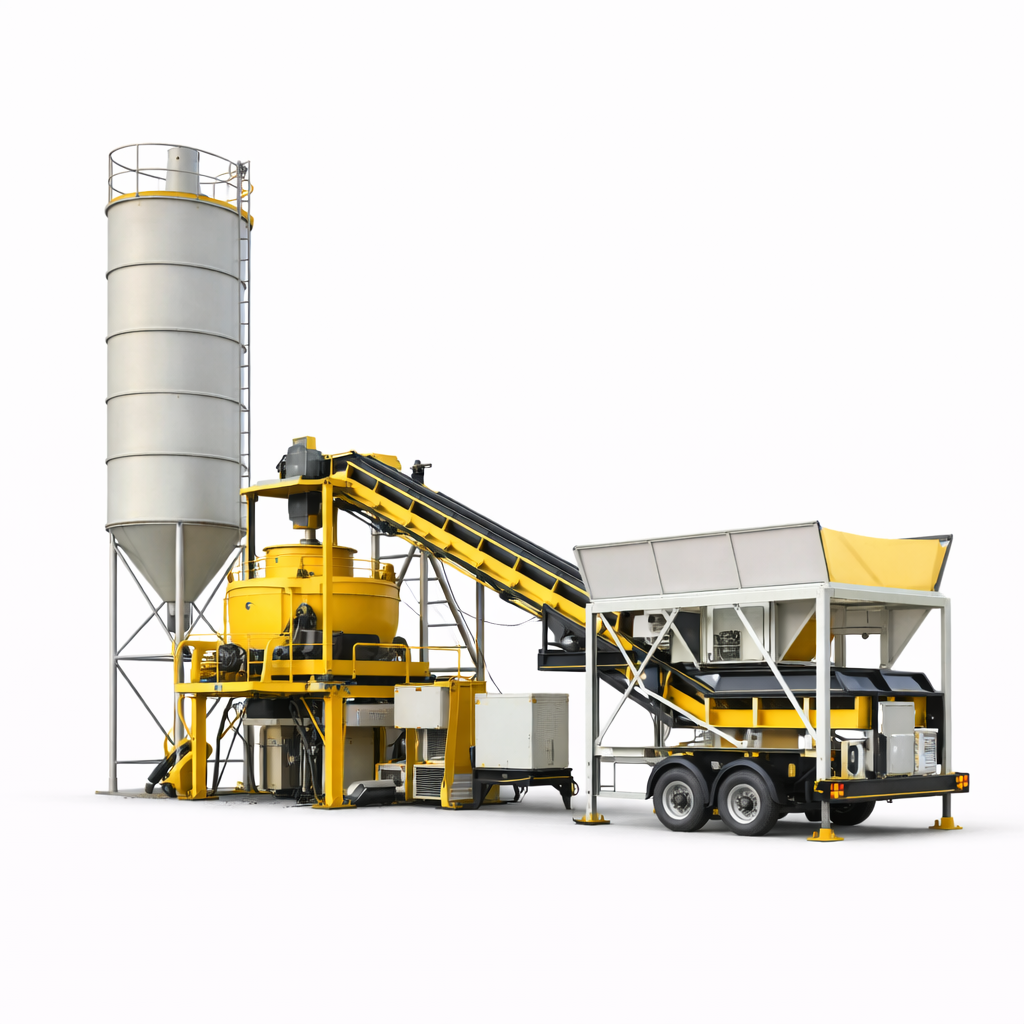 Mini centrale à béton